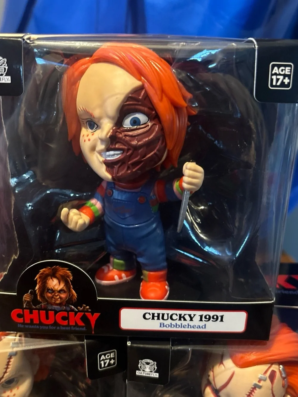 Chucky 1991 Bobblehead Figure - Orange Hair Horror Collectible